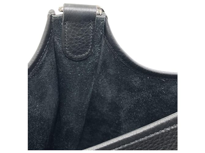 Hermès Borsa a tracolla Hermes Evelyne 1 GM Nero - vista 8