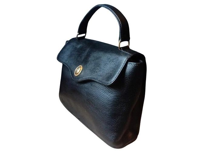 Christian Dior Borsa in pelle nera Nero - vista 7