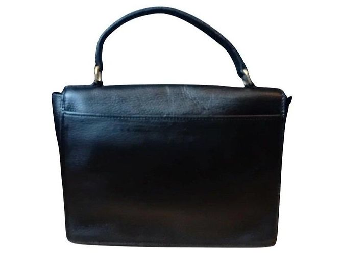 Christian Dior Borsa in pelle nera Nero - vista 8