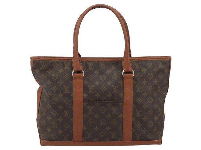 LOUIS VUITTON Monogram Sac Weekend PM Hand Bag M42425 LV Auth 190221 Monogramma - vista 2