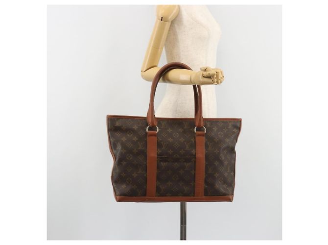 LOUIS VUITTON Monogram Sac Weekend PM Hand Bag M42425 LV Auth 190221 Monogramma - vista 21