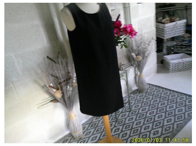 Autre Marque Vestido negro sin mangas Monoprix - vista 2