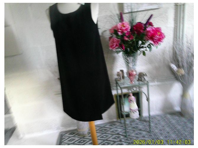 Autre Marque Vestido negro sin mangas Monoprix - vista 3