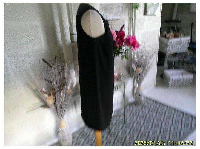 Autre Marque Vestido negro sin mangas Monoprix - vista 5