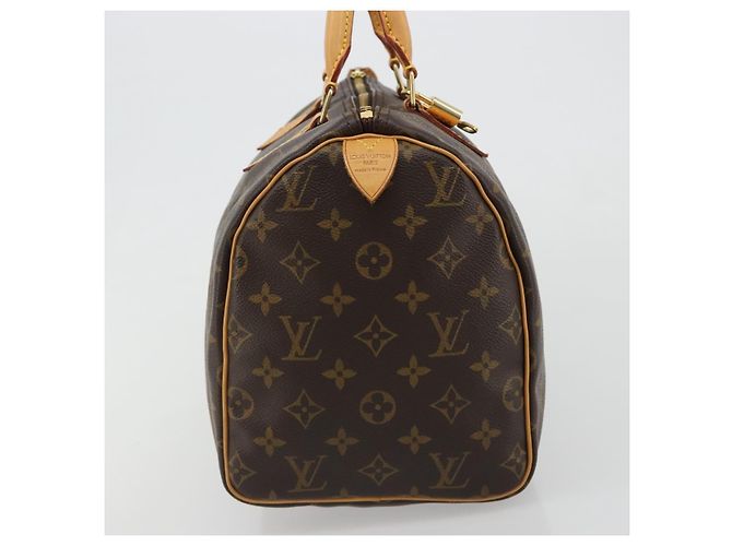 LOUIS VUITTON Borsa Monogram Speedy 30 M41526 LV Auth 189105SV Monogramma - vista 3