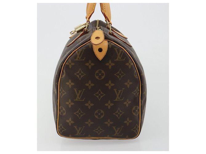 LOUIS VUITTON Borsa Monogram Speedy 30 M41526 LV Auth 189105SV Monogramma - vista 4