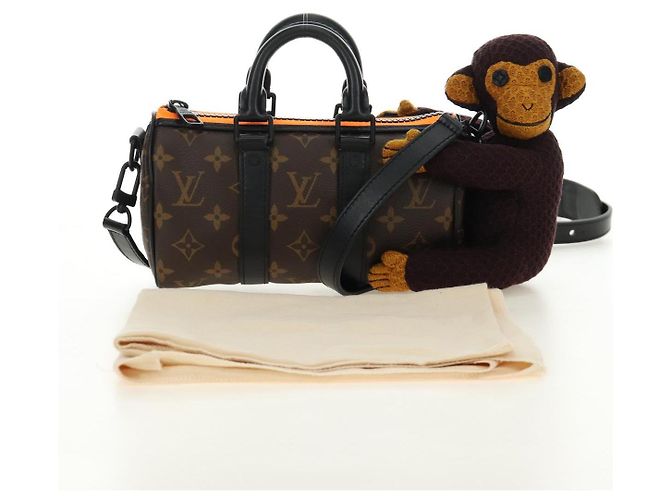 LOUIS VUITTON Monogram Monkey Puppet Keepall XS Bag M80118 LV Auth 189754SM Monogramma - vista 12