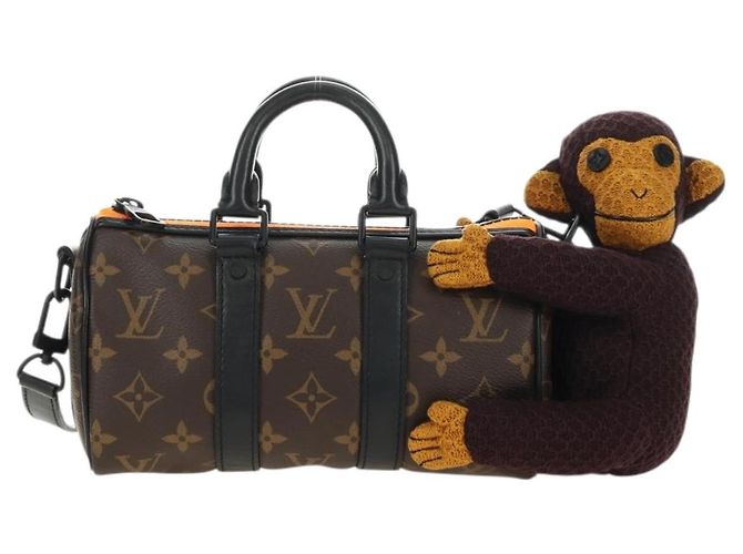 LOUIS VUITTON Monogram Monkey Puppet Keepall XS Bag M80118 LV Auth 189754SM Monogramma - vista 13