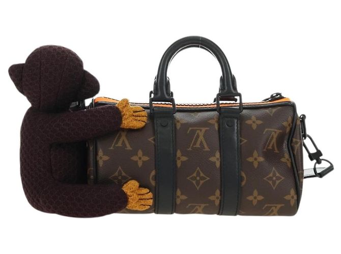 LOUIS VUITTON Monogram Monkey Puppet Keepall XS Bag M80118 LV Auth 189754SM Monogramma - vista 2