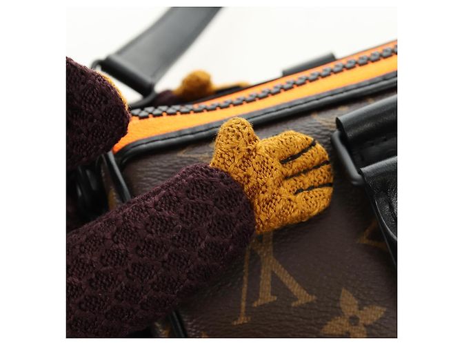 LOUIS VUITTON Monogram Monkey Puppet Keepall XS Bag M80118 LV Auth 189754SM Monogramma - vista 21