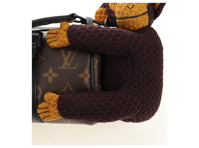 LOUIS VUITTON Monogram Monkey Puppet Keepall XS Bag M80118 LV Auth 189754SM Monogramma - vista 24