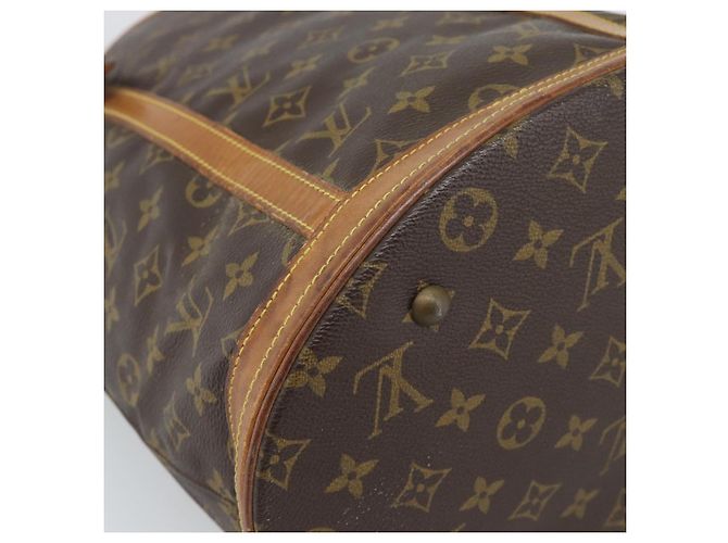 LOUIS VUITTON Borsa a Spalla Monogram Bucket GM M42236 LV Auth 190162 Monogramma - vista 16