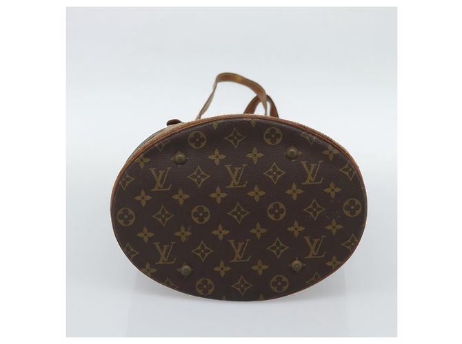 LOUIS VUITTON Borsa a Spalla Monogram Bucket GM M42236 LV Auth 190162 Monogramma - vista 5