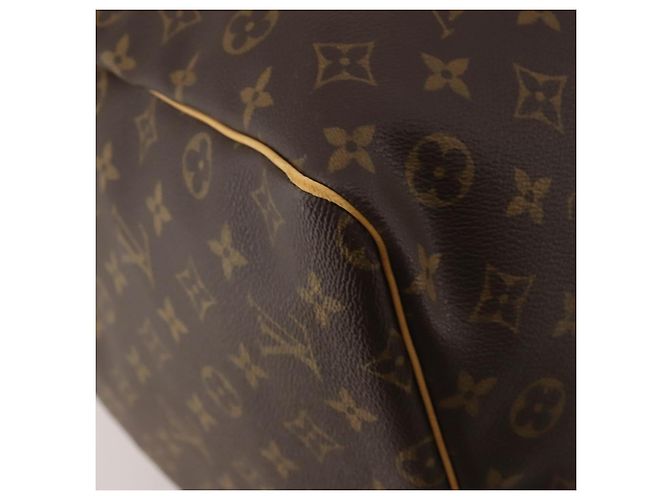 LOUIS VUITTON Monogram Keepall 60 Boston Bag M41422 LV Auth 188943V Monogramma - vista 18