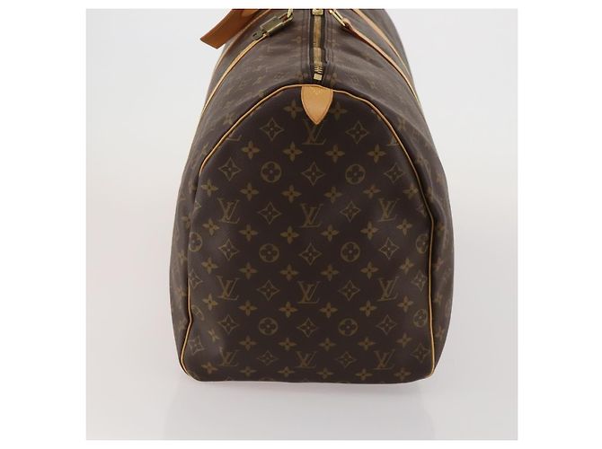 LOUIS VUITTON Monogram Keepall 60 Boston Bag M41422 LV Auth 188943V Monogramma - vista 3