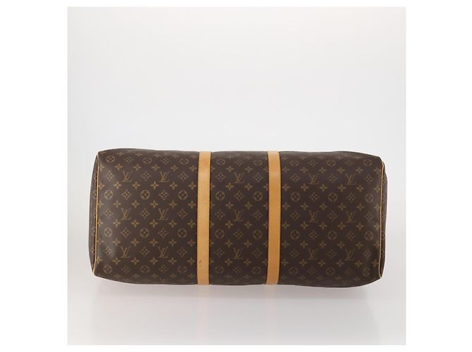 LOUIS VUITTON Monogram Keepall 60 Boston Bag M41422 LV Auth 188943V Monogramma - vista 5