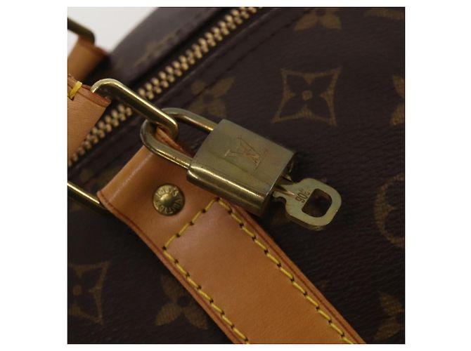 LOUIS VUITTON Monogram Keepall 60 Boston Bag M41422 LV Auth 188943V Monogramma - vista 9