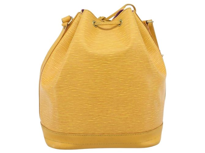Borsa a tracolla LOUIS VUITTON Epi Noe Tassili Yellow M44009 LV Auth ka5048 - vista 2