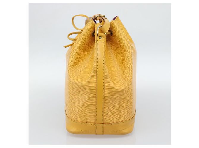 Borsa a tracolla LOUIS VUITTON Epi Noe Tassili Yellow M44009 LV Auth ka5048 - vista 4