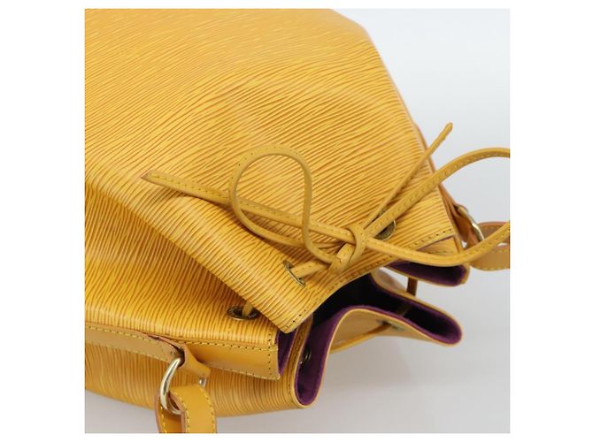 Borsa a tracolla LOUIS VUITTON Epi Noe Tassili Yellow M44009 LV Auth ka5048 - vista 6