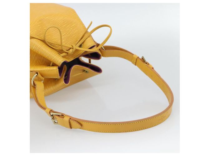 Borsa a tracolla LOUIS VUITTON Epi Noe Tassili Yellow M44009 LV Auth ka5048 - vista 7