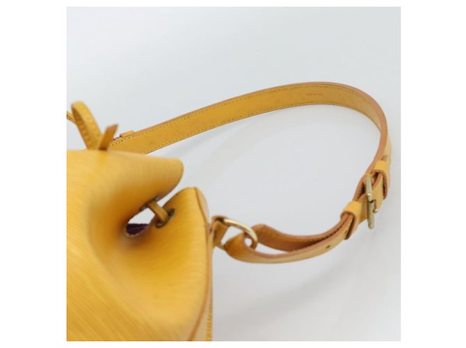 Borsa a tracolla LOUIS VUITTON Epi Noe Tassili Yellow M44009 LV Auth ka5048 - vista 8
