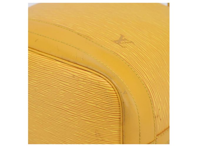 Borsa a tracolla LOUIS VUITTON Epi Noe Tassili Yellow M44009 LV Auth ka5048 - vista 9