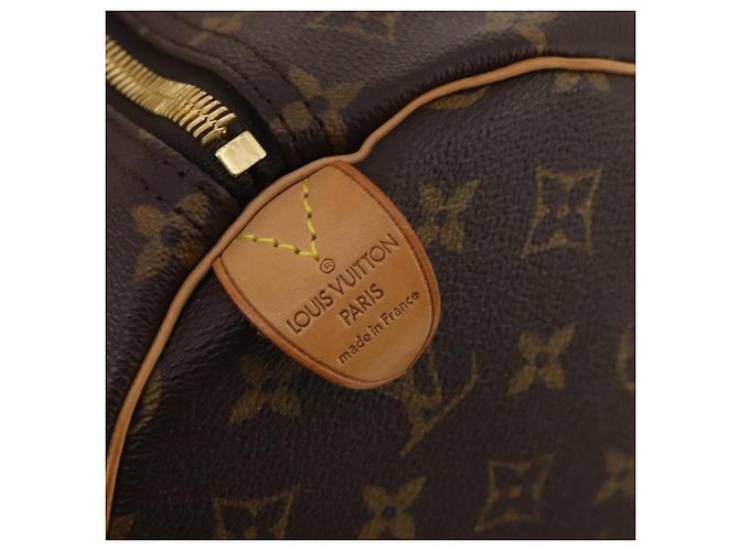LOUIS VUITTON Monogram Keepall 60 Boston Bag M41422 LV Auth 189013A Monogramma - vista 18