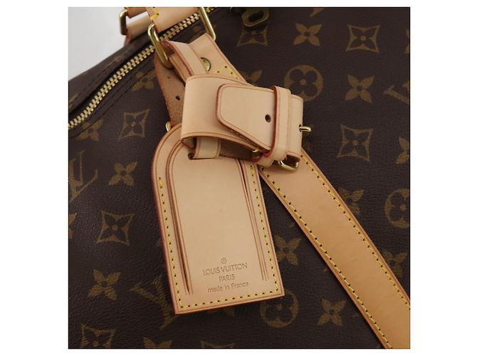 LOUIS VUITTON Monogram Keepall 60 Boston Bag M41422 LV Auth 189013A Monogramma - vista 19