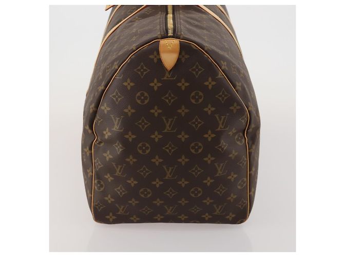 LOUIS VUITTON Monogram Keepall 60 Boston Bag M41422 LV Auth 189013A Monogramma - vista 3