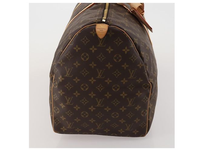 LOUIS VUITTON Monogram Keepall 60 Boston Bag M41422 LV Auth 189013A Monogramma - vista 4