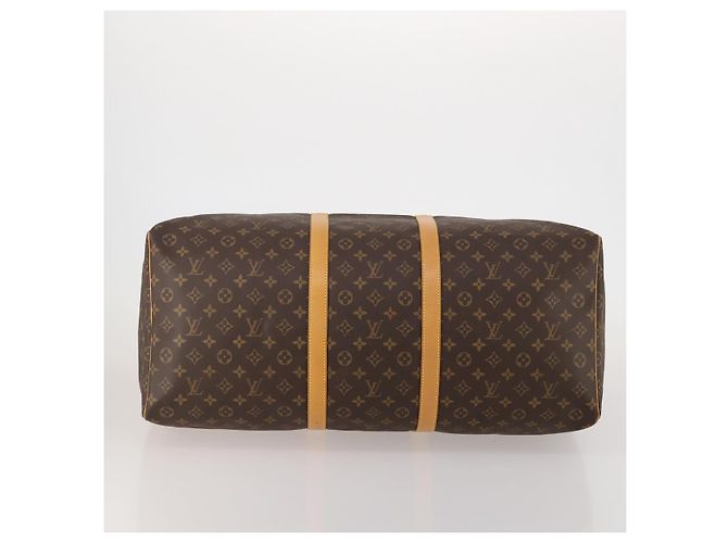 LOUIS VUITTON Monogram Keepall 60 Boston Bag M41422 LV Auth 189013A Monogramma - vista 5