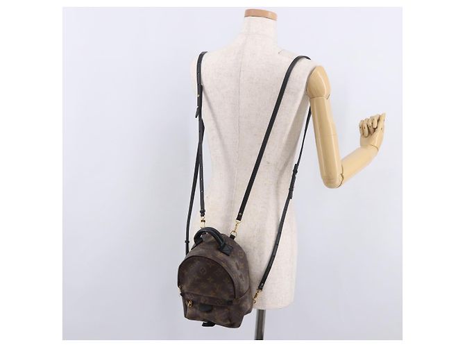 LOUIS VUITTON Monogram Palm Springs MINI Backpack M44873 LV Auth 188810A Monogramma - vista 28