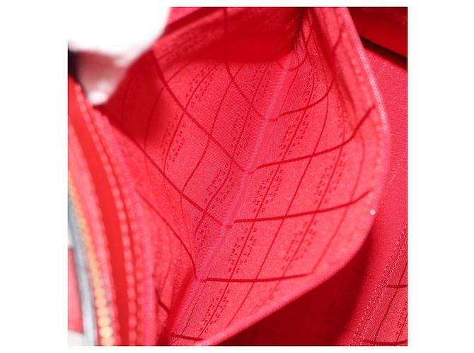 Céline Borsa CELINE in pelle rosso oro Auth bs35808 D'oro - vista 23