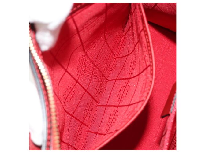 Céline Borsa CELINE in pelle rosso oro Auth bs35808 D'oro - vista 24