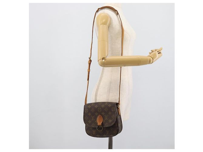 LOUIS VUITTON Borsa a Spalla Monogram Saint Cloud MM M51243 LV Auth ep14973 Monogramma - vista 27