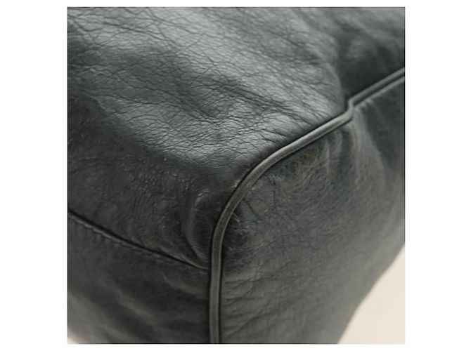 BALENCIAGA Giant Vero Hand Bag Leather 2way Gray 263244 Auth am12009SAM Marrone - vista 19
