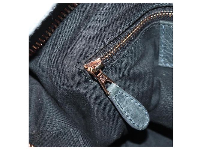 BALENCIAGA Giant Vero Hand Bag Leather 2way Gray 263244 Auth am12009SAM Marrone - vista 26