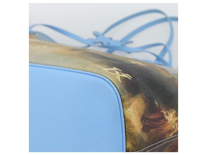 LOUIS VUITTON Masters Collection TURNER Neverfull MM Bag M43318 Autêntico 189911SM Azul - vista 16