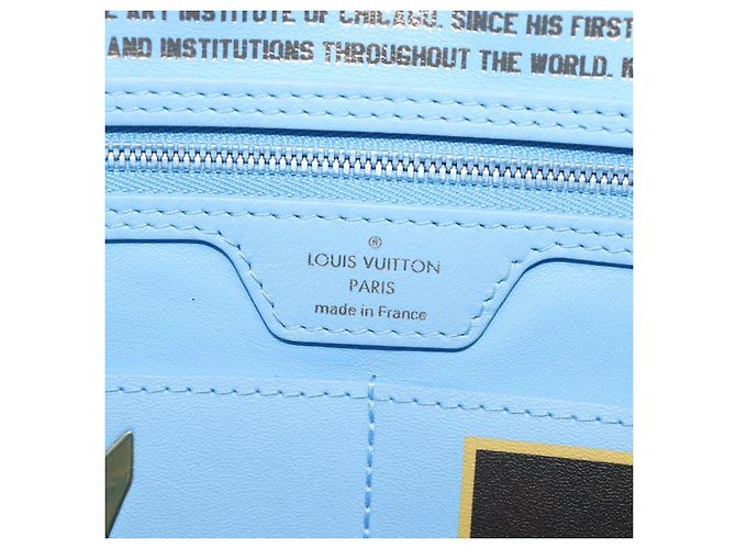 LOUIS VUITTON Masters Collection TURNER Neverfull MM Bag M43318 Autêntico 189911SM Azul - vista 20