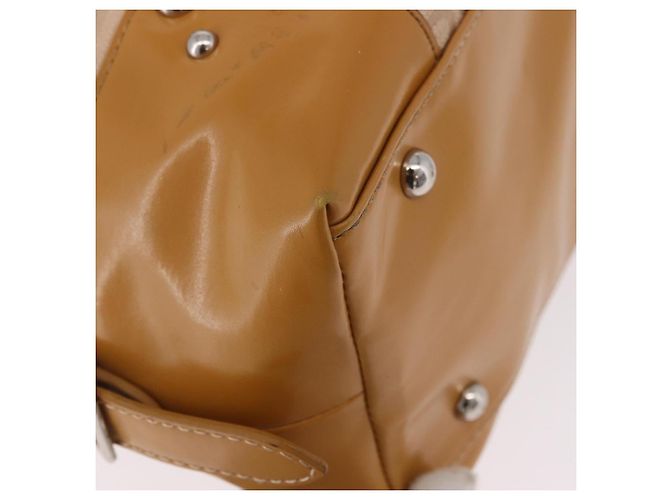 Borsa Boston BALENCIAGA in tela Beige Silver Auth 190552 Argento - vista 15