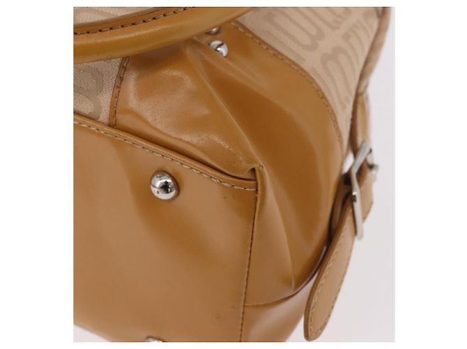 Borsa Boston BALENCIAGA in tela Beige Silver Auth 190552 Argento - vista 16