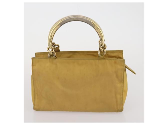 Borsa PRADA Nylon 2 Set Nero Giallo Auth 186260 - vista 11