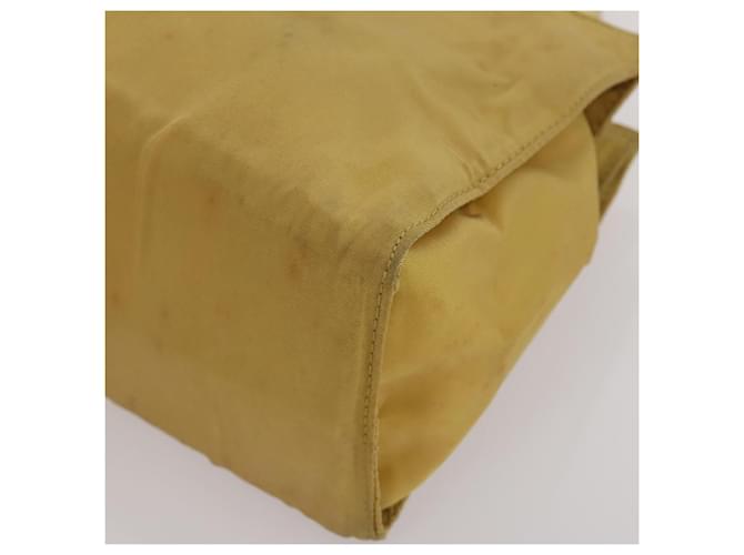 Borsa PRADA Nylon 2 Set Nero Giallo Auth 186260 - vista 16