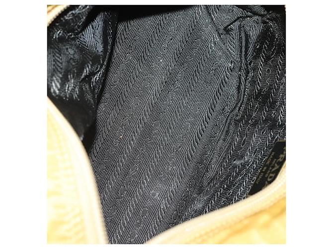 Borsa PRADA Nylon 2 Set Nero Giallo Auth 186260 - vista 17