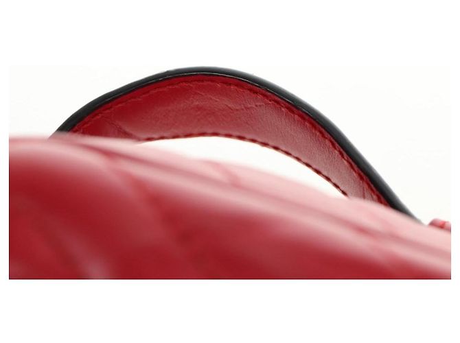 Borsa a Spalla GUCCI in Pelle Rossa Oro 598594 Auth bs35771V Rosso D'oro - vista 14