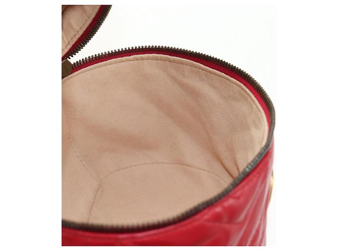 Borsa a Spalla GUCCI in Pelle Rossa Oro 598594 Auth bs35771V Rosso D'oro - vista 30