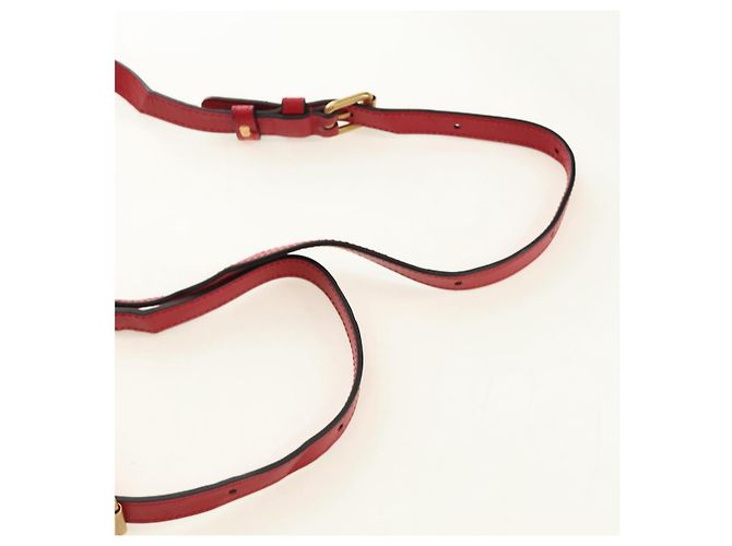 Borsa a Spalla GUCCI in Pelle Rossa Oro 598594 Auth bs35771V Rosso D'oro - vista 9