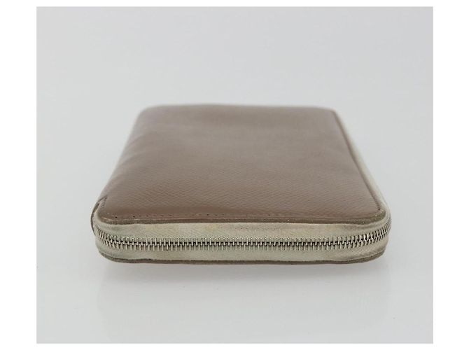 Hermès HERMES Azap Classic Long Wallet Pelle Marrone Auth bs35755 - vista 4