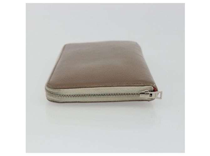 Hermès HERMES Azap Classic Long Wallet Pelle Marrone Auth bs35755 - vista 5